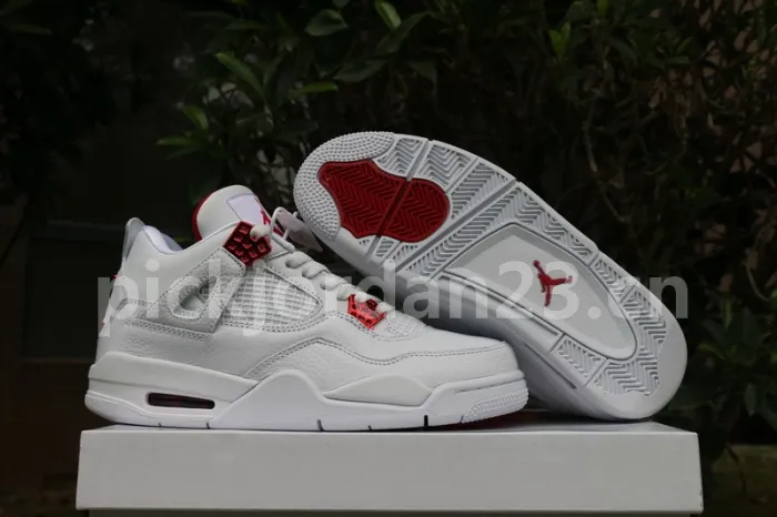Authentic Air Jordan 4 “Red Metallic”