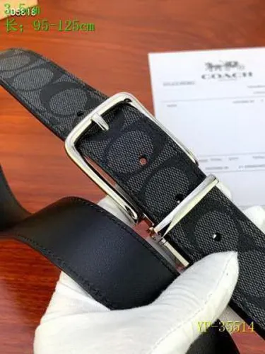 Super Perfect Quality COH Belts(100% Genuine Leather,steel Buckle)-088