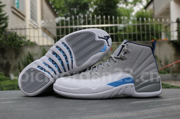 Authentic Air Jordan 12 Wolf Grey