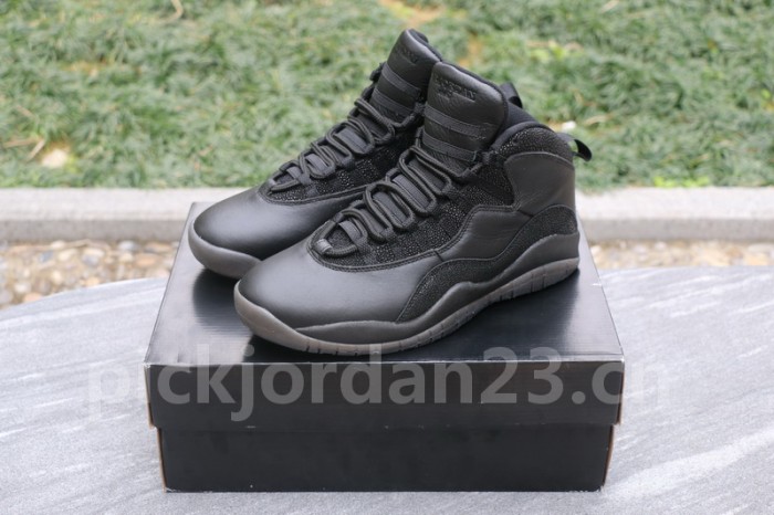 Authentic Air Jordan 10 “OVO” Black