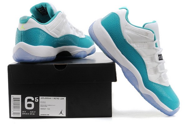 Perfect Air Jordan 11 Low GS “Aqua”