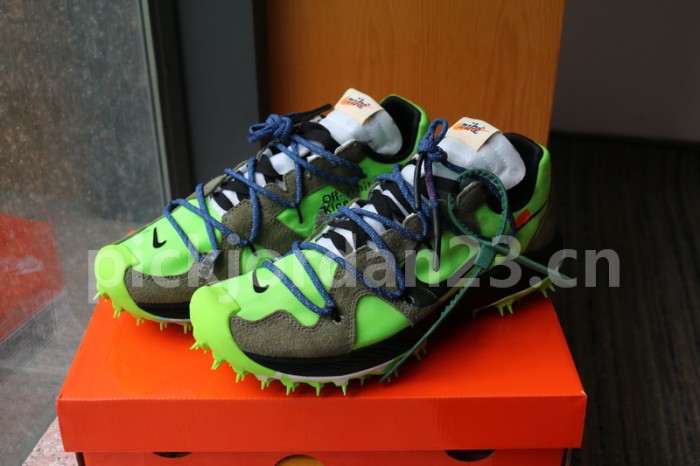 Authentic OFF-WHITE x Nike Zoom Terra Kiger 5 Green