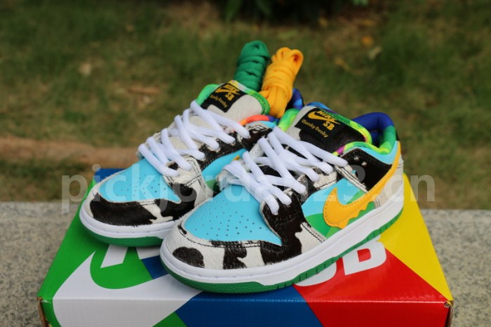 Authentic Ben & Jerry's x Nike SB Dunk Low Pro QS Kids shoes