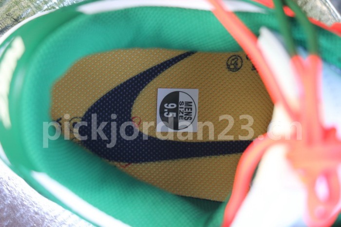 Authentic OFF-WHITE x Nike Dunk Low Green