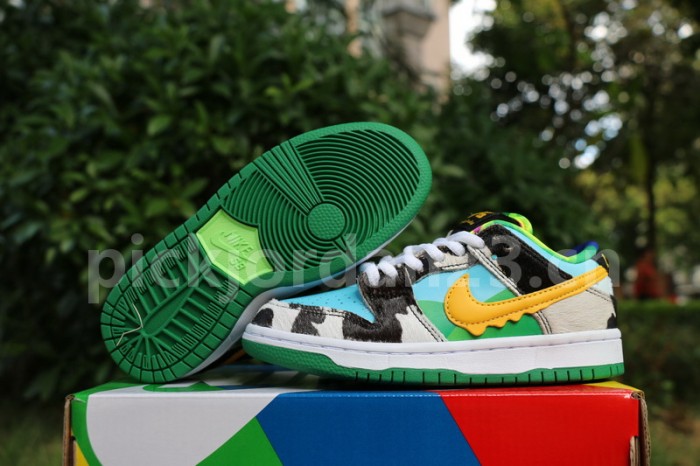 Authentic Ben & Jerry's x Nike SB Dunk Low Pro QS Kids shoes