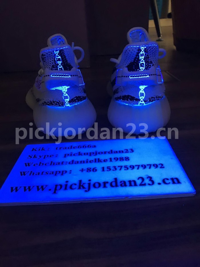Authentic AD Yeezy 350 Boost V2 Zebra