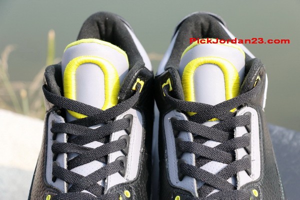Authentic Air Jordan 3 Oregon Ducks Black