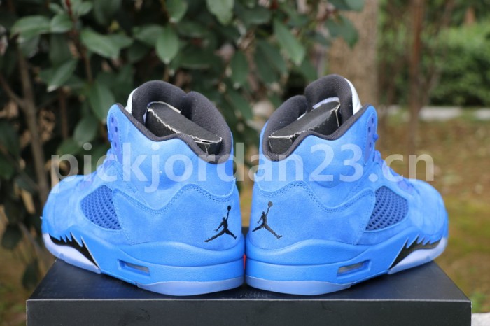 Authentic Air Jordan 5 “Blue Suede”