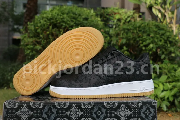 Authentic fragment x CLOT x Nike Air Force 1 PRM