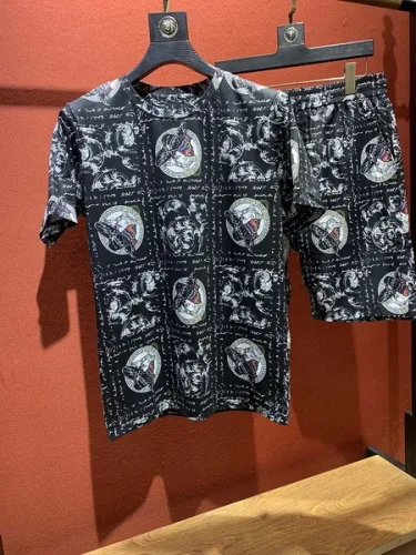 Versace short sleeve men suit-070(S-XXL)