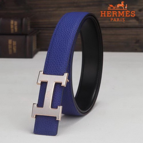 Super Perfect Quality Hermes Belts(100% Genuine Leather,Reversible Steel Buckle)-364