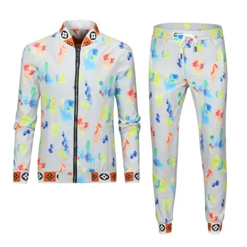 LV long sleeve men suit-242(M-XXXL)