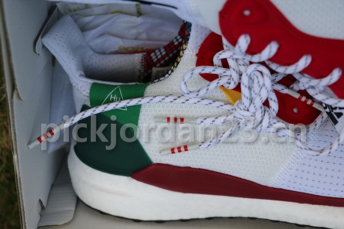 Authentic Pharrell Williams x AD Solar Hu Glide White