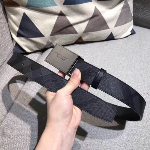 Super Perfect Quality Burberry Belts(100% Genuine Leather,steel buckle)-060