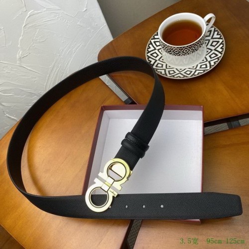 Super Perfect Quality Ferragamo Belts(100% Genuine Leather,steel Buckle)-1565