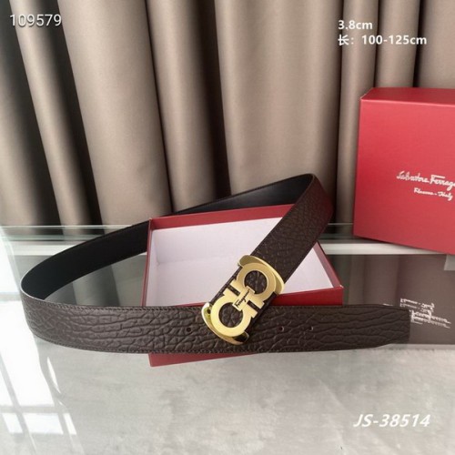 Super Perfect Quality Ferragamo Belts(100% Genuine Leather,steel Buckle)-1534