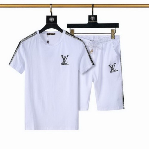 LV short sleeve men suit-116(M-XXXL)