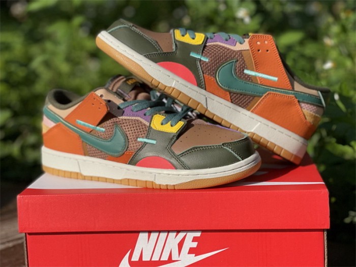 Authentic Nike Dunk Scrap'Archeo Brown