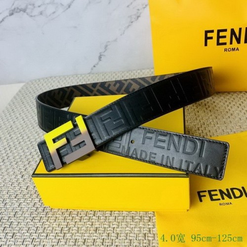 Super Perfect Quality FD Belts(100% Genuine Leather,steel Buckle)-236