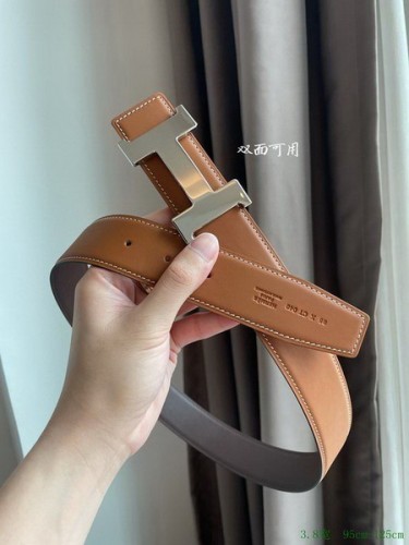 Super Perfect Quality Hermes Belts(100% Genuine Leather,Reversible Steel Buckle)-867