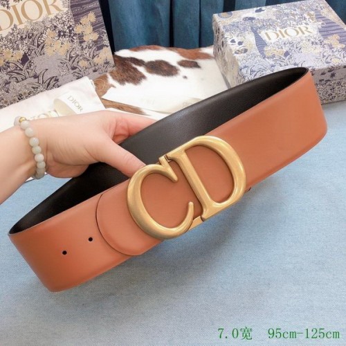 Super Perfect Quality Dior Belts(100% Genuine Leather,steel Buckle)-644