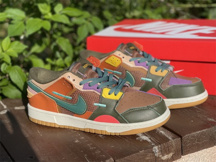 Authentic Nike Dunk Scrap'Archeo Brown