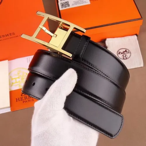 Super Perfect Quality Hermes Belts(100% Genuine Leather,Reversible Steel Buckle)-987