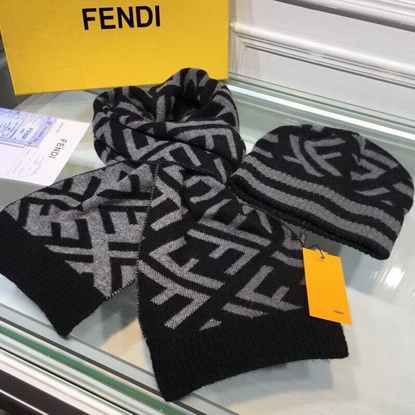 FD Wool Cap Scarf AAA-115