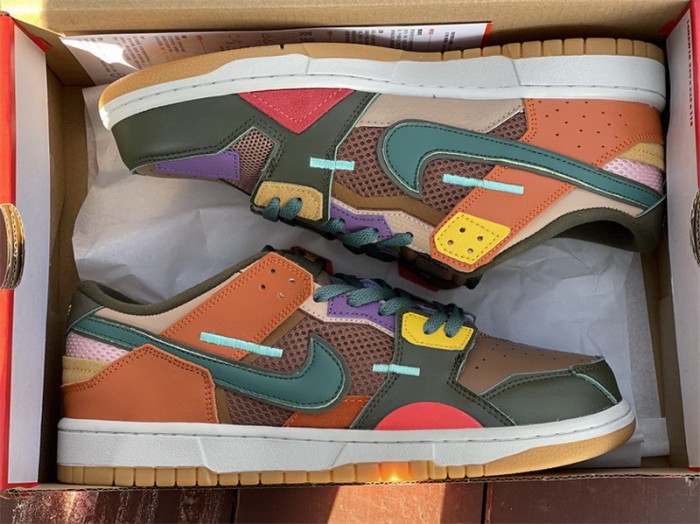 Authentic Nike Dunk Scrap'Archeo Brown