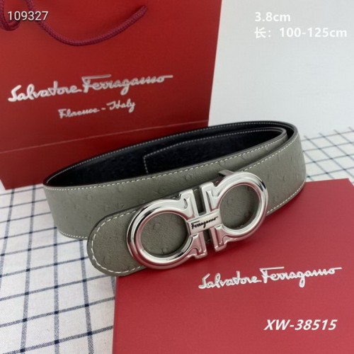 Super Perfect Quality Ferragamo Belts(100% Genuine Leather,steel Buckle)-1516