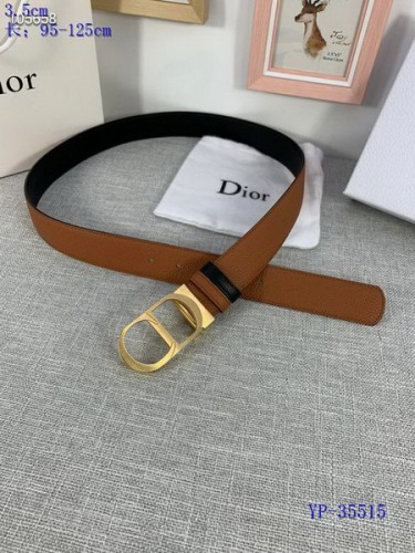 Super Perfect Quality Dior Belts(100% Genuine Leather,steel Buckle)-767