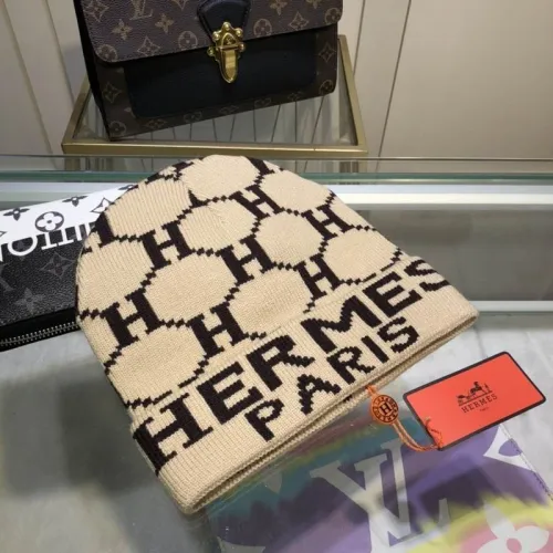 Hermes Wool Cap Scarf AAA-025