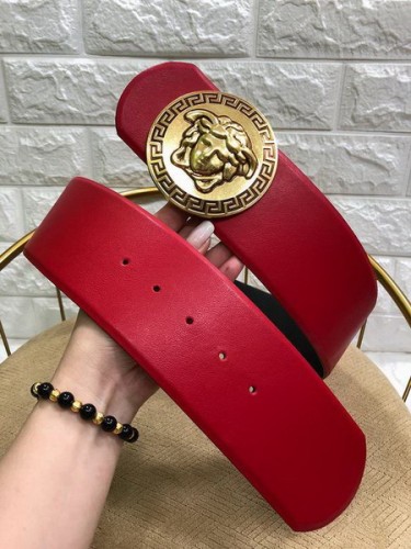 Super Perfect Quality Versace Belts(100% Genuine Leather,Steel Buckle)-887