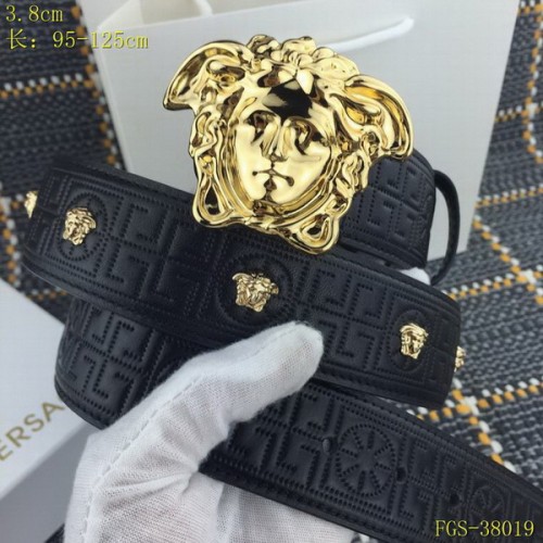 Super Perfect Quality Versace Belts(100% Genuine Leather,Steel Buckle)-816