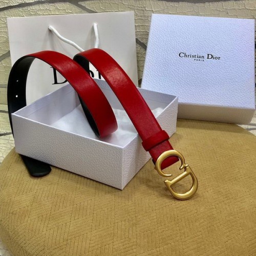 Super Perfect Quality Dior Belts(100% Genuine Leather,steel Buckle)-604