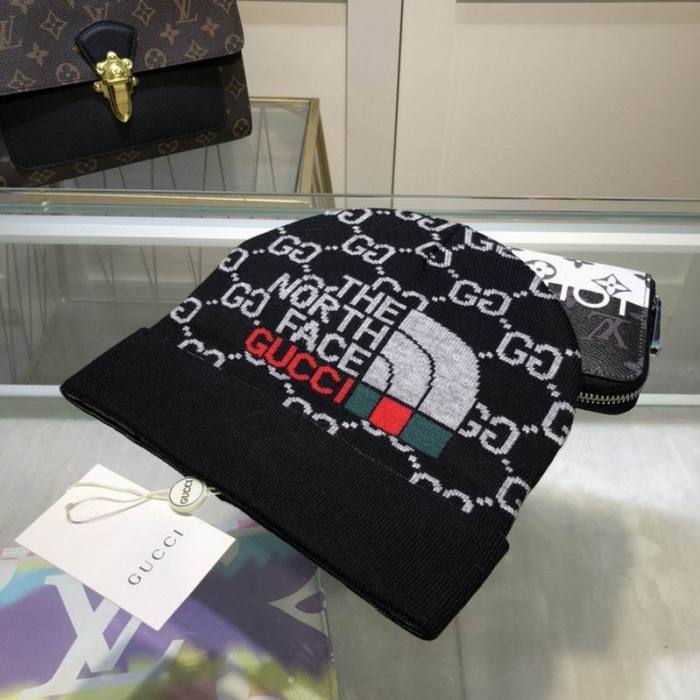 G Wool Cap Scarf AAA-186