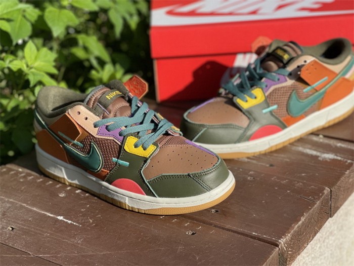 Authentic Nike Dunk Scrap'Archeo Brown