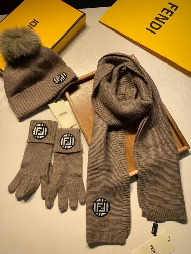 FD Wool Cap Scarf AAA-085