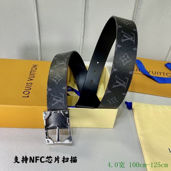 Super Perfect Quality LV Belts(100% Genuine Leather Steel Buckle)-2944