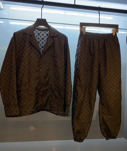 LV long sleeve men suit-401(S-XL)