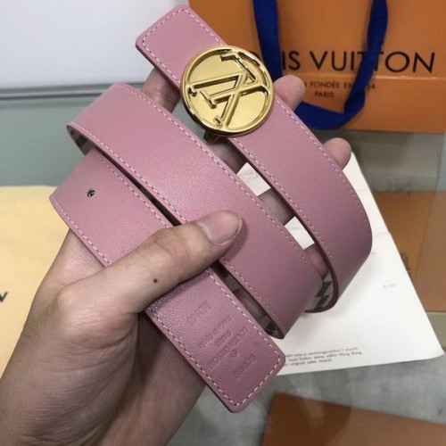 Super Perfect Quality LV Belts(100% Genuine Leather Steel Buckle)-3471