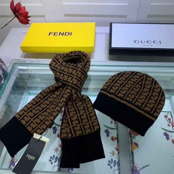 FD Wool Cap Scarf AAA-120