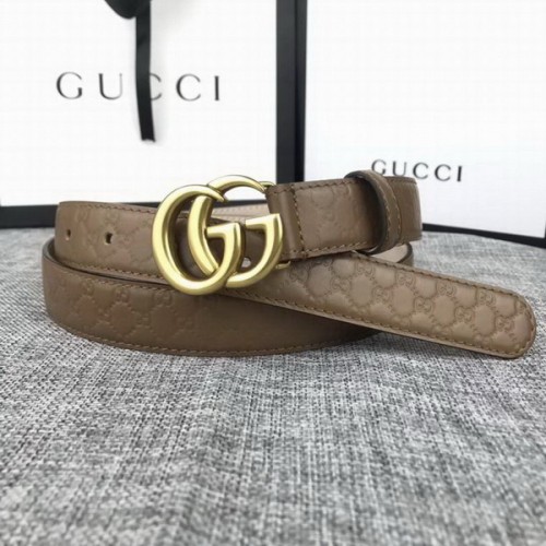 Super Perfect Quality G Belts(100% Genuine Leather,steel Buckle)-3193
