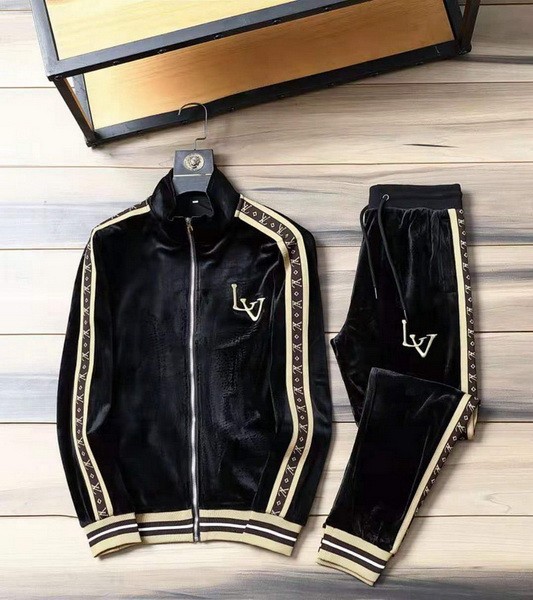 LV long sleeve men suit-354(M-XXXL)