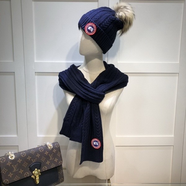 Canada Wool Cap Scarf AAA-016