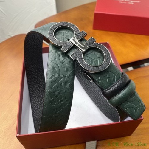 Super Perfect Quality Ferragamo Belts(100% Genuine Leather,steel Buckle)-1581