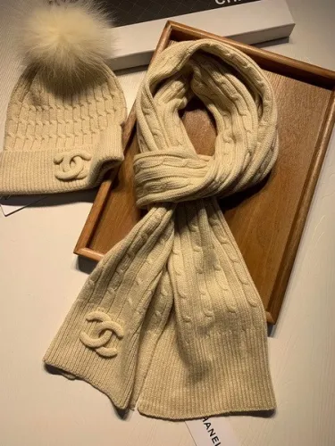 CHAL Wool Cap Scarf AAA-152