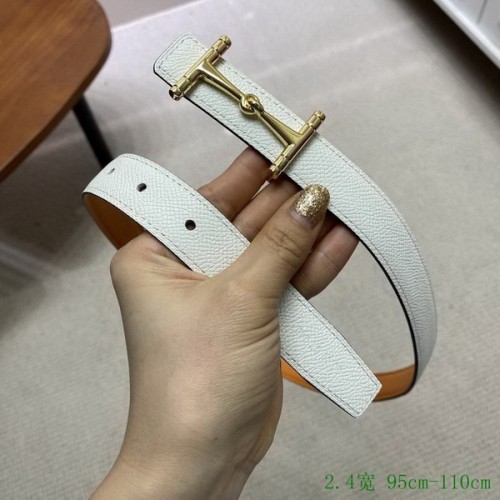 Super Perfect Quality Hermes Belts(100% Genuine Leather,Reversible Steel Buckle)-854