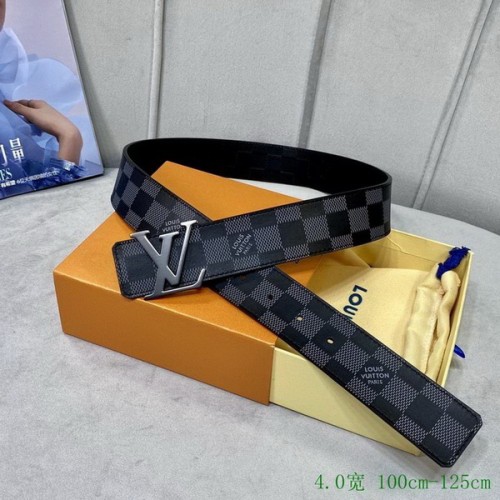 Super Perfect Quality LV Belts(100% Genuine Leather Steel Buckle)-2788