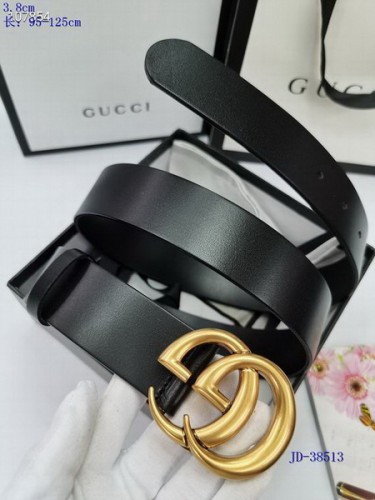 Super Perfect Quality G Belts(100% Genuine Leather,steel Buckle)-3763